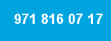971 816 07 17 971 816 07 17